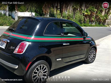 gucci fiat car for sale|2012 Fiat 500 Gucci edition.